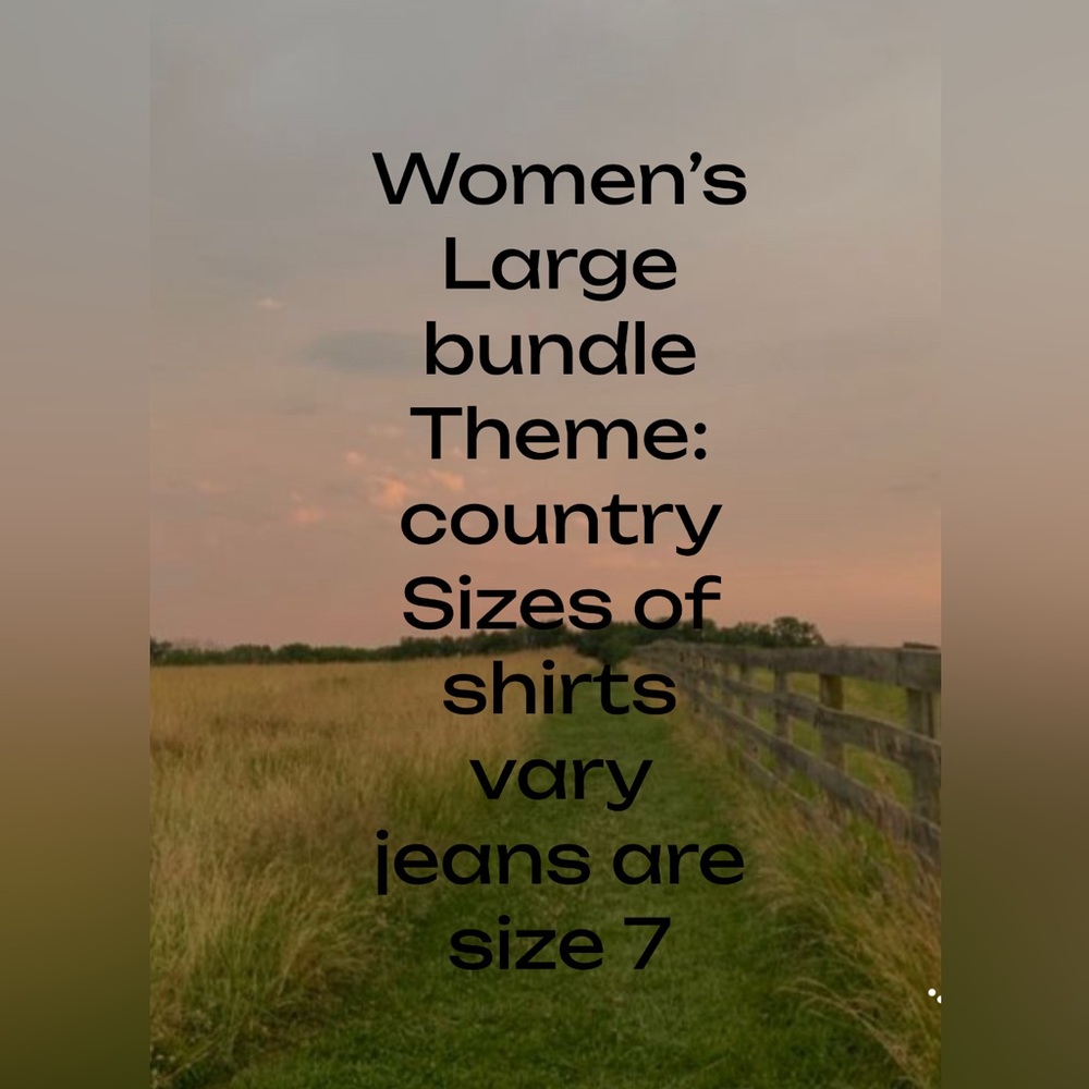 Women’s large clothing bundle
